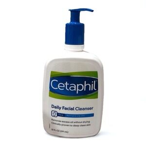 Cetaphil Daily Facial Cleanser 16 oz Pump‎ Bottle New Sealed